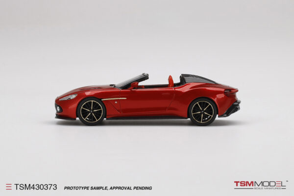 TSM430373 Aston Martin vanquish Zagato red 1:43 resin model car