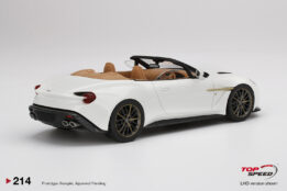 top speed - 1:18 aston martin vanquish zagato volante escaping white