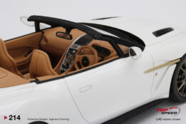 top speed - 1:18 aston martin vanquish zagato volante escaping white