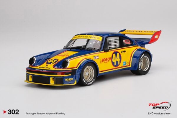 Top Speed TS0302 1:18 Porsche 934/5 IMSA #44 Mid Ohio John Sisk racing resin model car