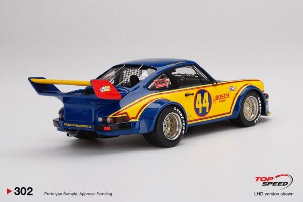 Top Speed TS0302 1:18 Porsche 934/5 IMSA #44 Mid Ohio John Sisk racing resin model car