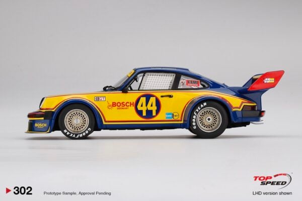 Top Speed TS0302 1:18 Porsche 934/5 IMSA #44 Mid Ohio John Sisk racing resin model car