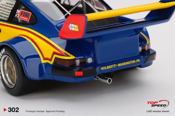Top Speed TS0302 1:18 Porsche 934/5 IMSA #44 Mid Ohio John Sisk racing resin model car