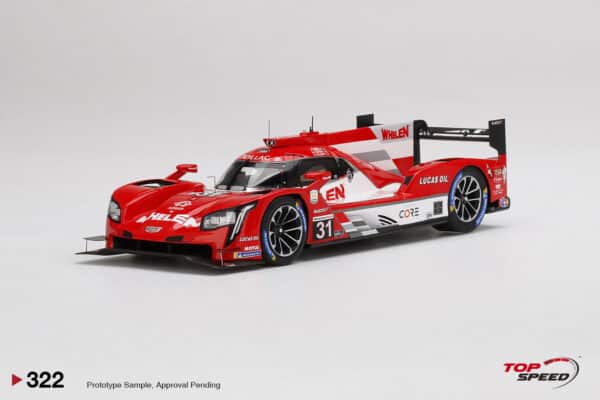 top speed - 1:18 cadillac dpi-v.r #31 2021 imsa daytona 24h whelen engineering racing