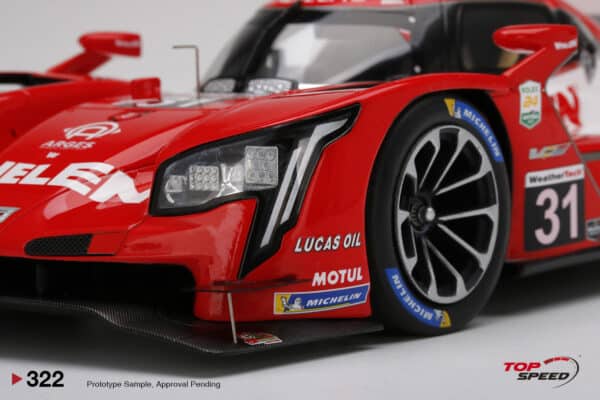 top speed - 1:18 cadillac dpi-v.r #31 2021 imsa daytona 24h whelen engineering racing