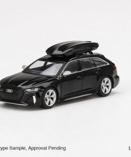 Mini GT Audi RS6 Avant Roof Box Diecast Model Car