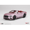 top speed - 1:18 bentley continental gt convertible passion pink