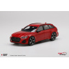 top speed - 1:18 audi rs6 avant carbon black tango red