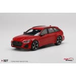 Top Speed - 1:18 Audi RS6 Avant Carbon Black Tango Red