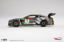 Top Speed 1:18 TS0343 Bentley Continental GT3 Grey GT Challenge 2020 Kyalami 9 hours resin model