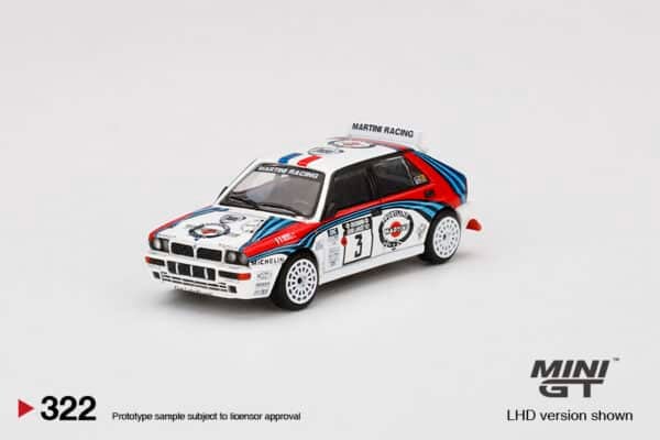 Mini GT - 1:64 Lancia Delta HF Integrale Evoluzione 1992 Rally 1000 Lakes Winner #3