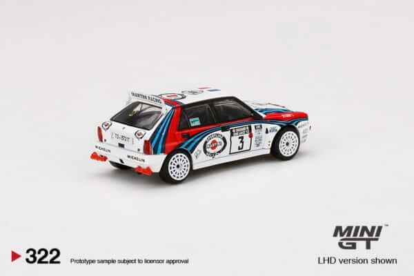 Mini GT - 1:64 Lancia Delta HF Integrale Evoluzione 1992 Rally 1000 Lakes Winner #3