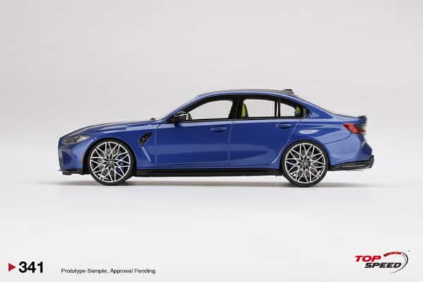 top speed - 1:18 bmw m3 competition (g80) portimaro blue
