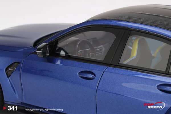 top speed - 1:18 bmw m3 competition (g80) portimaro blue