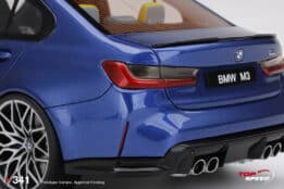 top speed - 1:18 bmw m3 competition (g80) portimaro blue