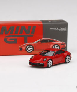 Mini GT MGT00283-R porsche 911 carrera s red 1:64 diecast model