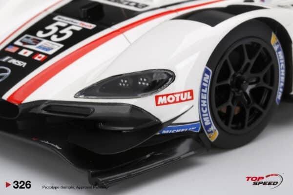 top speed - 1:18 mazda rt24-p dpi #55 2021 imsa daytona 24h 3rd place