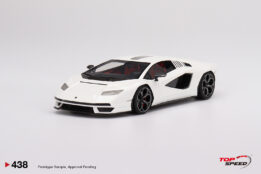 Top Speed - 1:18 Lamborghini Countach LPI 800-4 Bianco Siderale