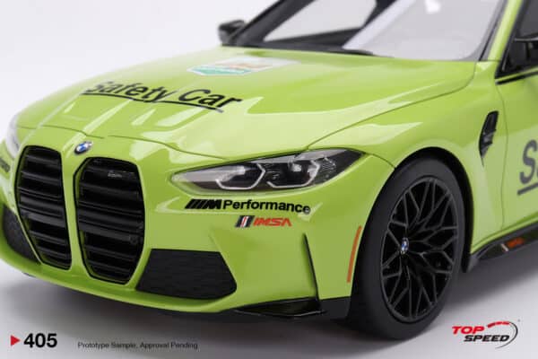 Top Speed 1:18 BMW M4 Safety Car 2022 Daytona 24 Hrs (TS0405) Resin Model 9 Top Speed 1:18 BMW M4 Safety Car 2022 Daytona 24 Hrs resin model