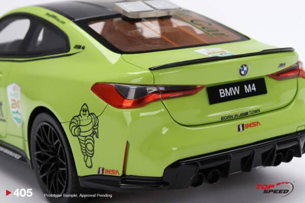 Top Speed 1:18 BMW M4 Safety Car 2022 Daytona 24 Hrs (TS0405) Resin Model 11 Top Speed 1:18 BMW M4 Safety Car 2022 Daytona 24 Hrs (TS0405) Resin Model
