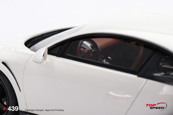 top speed - 1:18 bugatti chiron super sport white