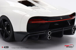 top speed - 1:18 bugatti chiron super sport white