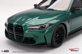 top speed - 1:18 bmw m3 competition touring (g81) isle of man green metallic