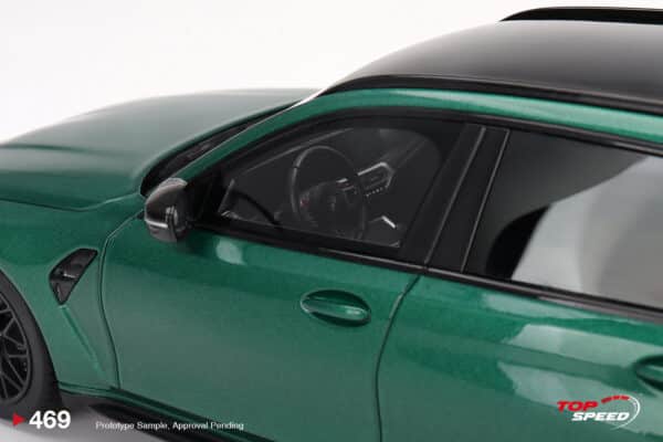 top speed - 1:18 bmw m3 competition touring (g81) isle of man green metallic