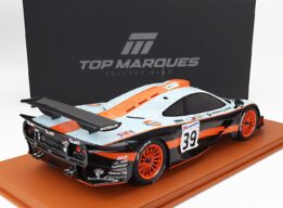 Top Marques - 1:12 McLaren F1 GTR BMW Team Gulf Davidoff No.39 24h Le Mans 1997 R.Bellm, A.G.Scott, M.Sekiya - Limited Edition Resin Model