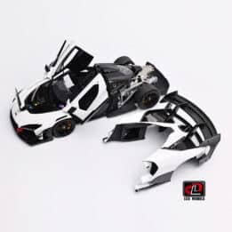 LCD 1:18 - McLaren Senna GTR (White) - Diecast Model Car