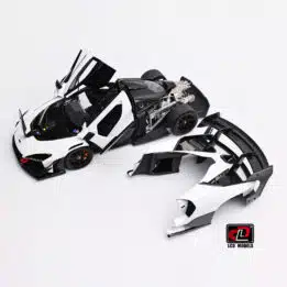 LCD 1:18 - McLaren Senna GTR (White) - Diecast Model Car