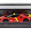 1:18 Ferrari SF90 Stradale Hybrid No.50 Le Mans 24h Livery with Showcase - Diecast Model by Bburago