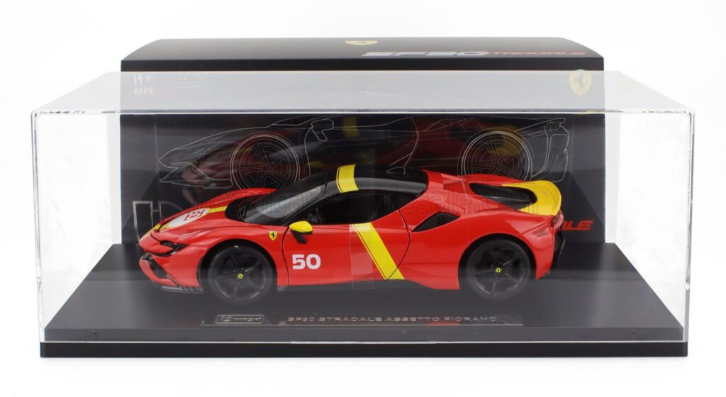 Latest new model arrivals at model-universe.com include a strong line up of Ferrari's by Bburago, Looksmart and Werk83; limited editions, and much more ... 1 1:18 Ferrari SF90 Stradale Hybrid No.50 Le Mans 24h Livery with Showcase - Diecast Model by Bburago