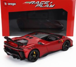 1:18 Ferrari SF90XX Stadale Red Metallic 2024 - Diecast Model by Bburago