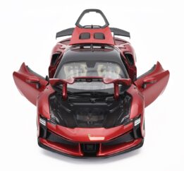 1:18 Ferrari SF90XX Stadale Red Metallic 2024 - Diecast Model by Bburago