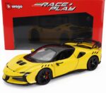 1:18 Ferrari SF90XX Stadale Yellow 2024 - Diecast Model by Bburago