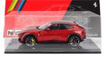 Polistil - 1:18 Ferrari Purosangue 2022 Metallic Red and Dark Interior with Showcase - Limited Edition Diecast Model