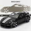 1:18 Porsche 911 (992) Sport Classic Coupe 2022 Black - Limited Edition Diecast Model by Minichamps