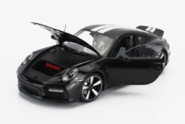 1:18 Porsche 911 (992) Sport Classic Coupe 2022 Black - Limited Edition Diecast Model by Minichamps