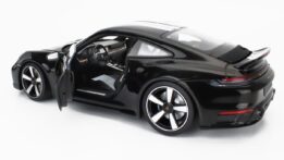 1:18 Porsche 911 (992) Sport Classic Coupe 2022 Black - Limited Edition Diecast Model by Minichamps