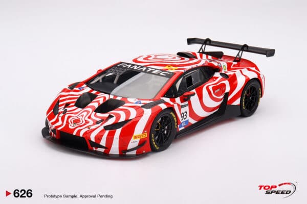Top Speed - 1:18 Lamborghini Huracan GT3 EVO2 No.93 Wall Racing Bathurst 12h 2024 - Resin Model
