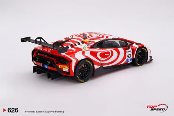 Top Speed - 1:18 Lamborghini Huracan GT3 EVO2 No.93 Wall Racing Bathurst 12h 2024 - Resin Model