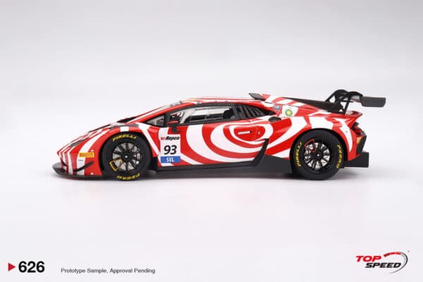 Top Speed - 1:18 Lamborghini Huracan GT3 EVO2 No.93 Wall Racing Bathurst 12h 2024 - Resin Model