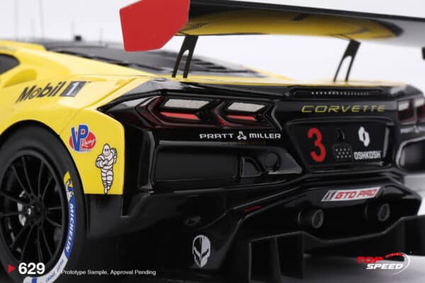 Chevrolet Corvette Z06 GT3.R No.3 Daytona 24h 2025 - 1:18 Scale Resin Model by Top Speed Models - Image 6