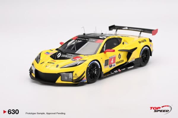 Chevrolet Corvette Z06 GT3.R No.4 Daytona 24h 2025 - 1:18 Scale Resin Model by Top Speed Models