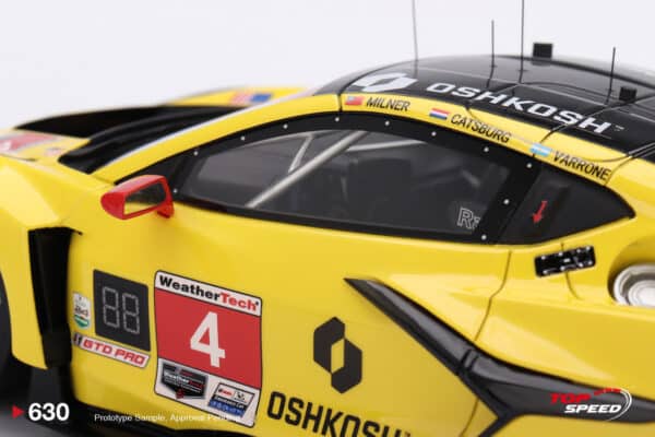 Chevrolet Corvette Z06 GT3.R No.4 Daytona 24h 2025 - 1:18 Scale Resin Model by Top Speed Models - Image 4