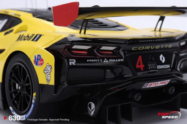 Chevrolet Corvette Z06 GT3.R No.4 Daytona 24h 2025 - 1:18 Scale Resin Model by Top Speed Models - Image 6