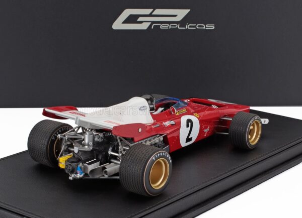 GP Replicas 1:18 Ferrari F1 312B2 No.2 Jacky Ickx Winner Dutch GP 1971 (with Driver Figure) - Limited Edition Resin Model 3 GP Replicas 1:18 Ferrari F1 312B2 No.2 Jacky Ickx Winner Dutch GP 1971 (with Driver Figure) - Limited Edition Resin Model