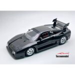 Tecnomodel 1:18 - Ferrari 288 GTO Evoluzione 1985 Metallic Black Silver Wheels - Limited Edition Resin Model