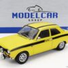 Ford Escort Mk.I Mexico Yellow 1973 - 1:18 Scale Diecast Model by MCG